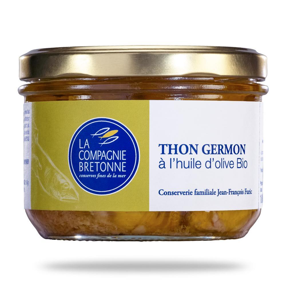 Thon Germon à l’huile d’olive Bio 180g