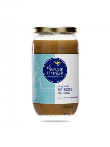 Soupe de poissons aux algues bocal- 750g