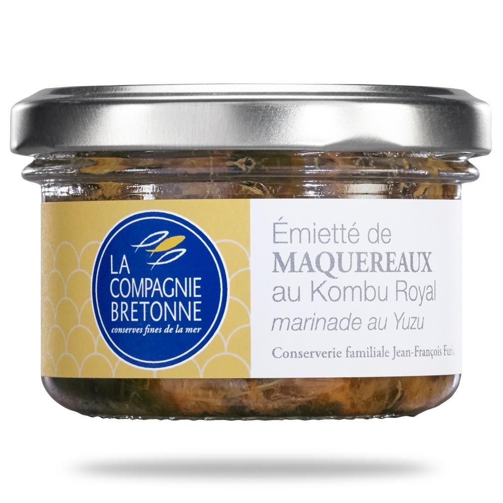 Emietté de maquereaux au Kombu Royal, marinade au Yuzu 121ml