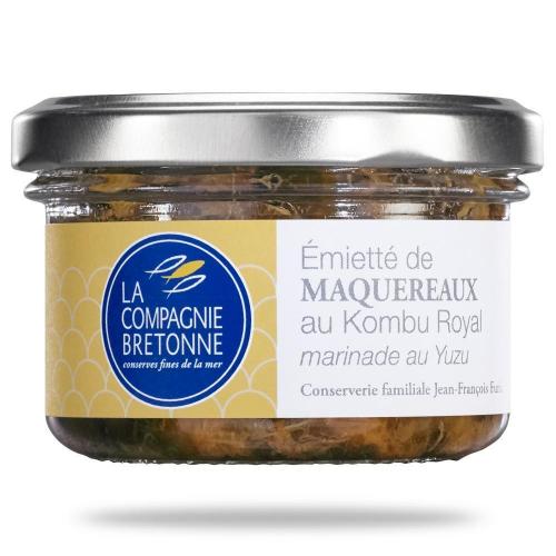 Emietté de maquereaux au Kombu Royal, marinade au Yuzu 121ml