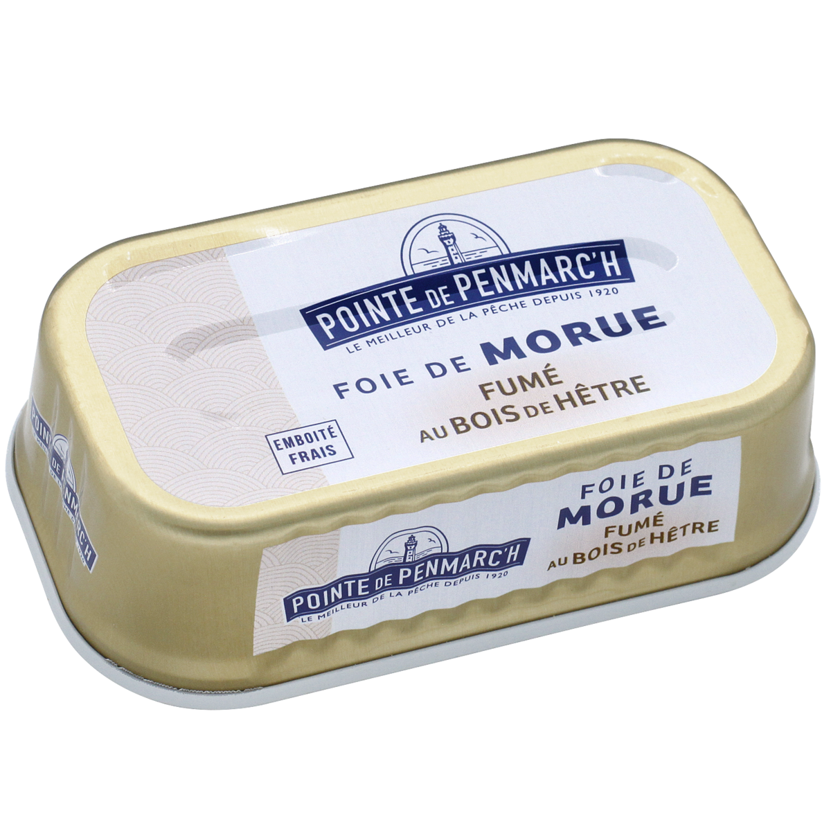 Foie de morue fumé au bois de hêtre
