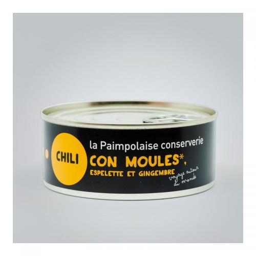 Tapas 215g Chili con moules*, Espelette et gingembre