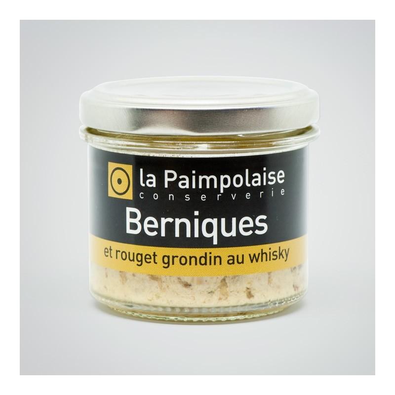 Tartinable de berniques et rouget grondin au whisky 80g