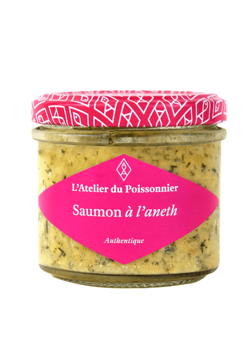 Rillettes de saumon a l'aneth